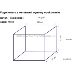 Activ A 210 Fotel kosmetyczny obrotowy szary, hydrauliczny dostępny w 48h