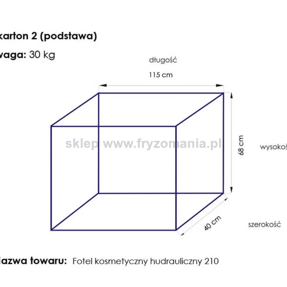 Activ A 210 Fotel kosmetyczny obrotowy czarny, hydrauliczny dostępny w 48h