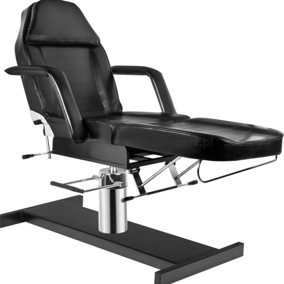 Activ A 210 Fotel kosmetyczny obrotowy czarny, hydrauliczny dostępny w 48h