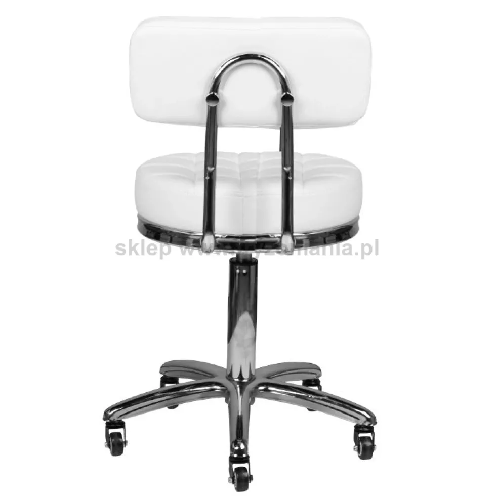 Activ AM-877 Taboret kosmetyczny, biały