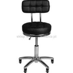 Activ AM-877 Taboret kosmetyczny, czarny