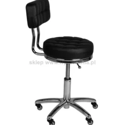 Activ AM-877 Taboret kosmetyczny, czarny