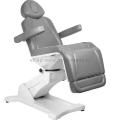 Activ AZZURRO 869A Fotel kosmetyczny, elektryczny, obrotowy, szary dostępny w 48h
