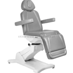 Activ AZZURRO 869A Fotel kosmetyczny, elektryczny, obrotowy, szary dostępny w 48h