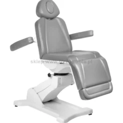 Activ AZZURRO 869A Fotel kosmetyczny, elektryczny, obrotowy, szary dostępny w 48h