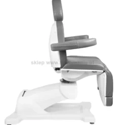 Activ AZZURRO 869A Fotel kosmetyczny, elektryczny, obrotowy, szary dostępny w 48h
