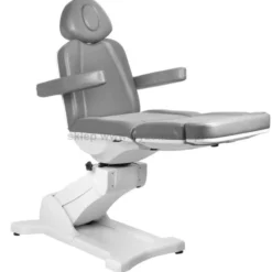 Activ AZZURRO 869A Fotel kosmetyczny, elektryczny, obrotowy, szary dostępny w 48h