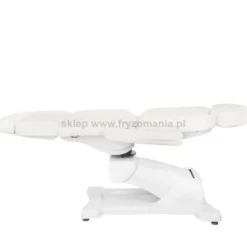 Activ AZZURRO 869A Fotel kosmetyczny, elektryczny, obrotowy, biały dostępny w 48h