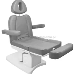 Activ AZZURRO 708A Fotel kosmetyczny elektryczny, szary podgrzewany dostępny w 48h