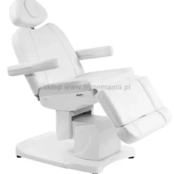 Activ AZZURRO 708A Fotel kosmetyczny elektryczny, biały podgrzewany dostępny w 48h