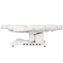 Activ Azzurro Fotel 708B Exclusive, fotel kosmetyczny elektryczny biały, dostępny w 48h