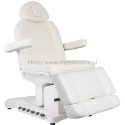 Activ Azzurro Fotel 708B Exclusive, fotel kosmetyczny elektryczny biały, dostępny w 48h
