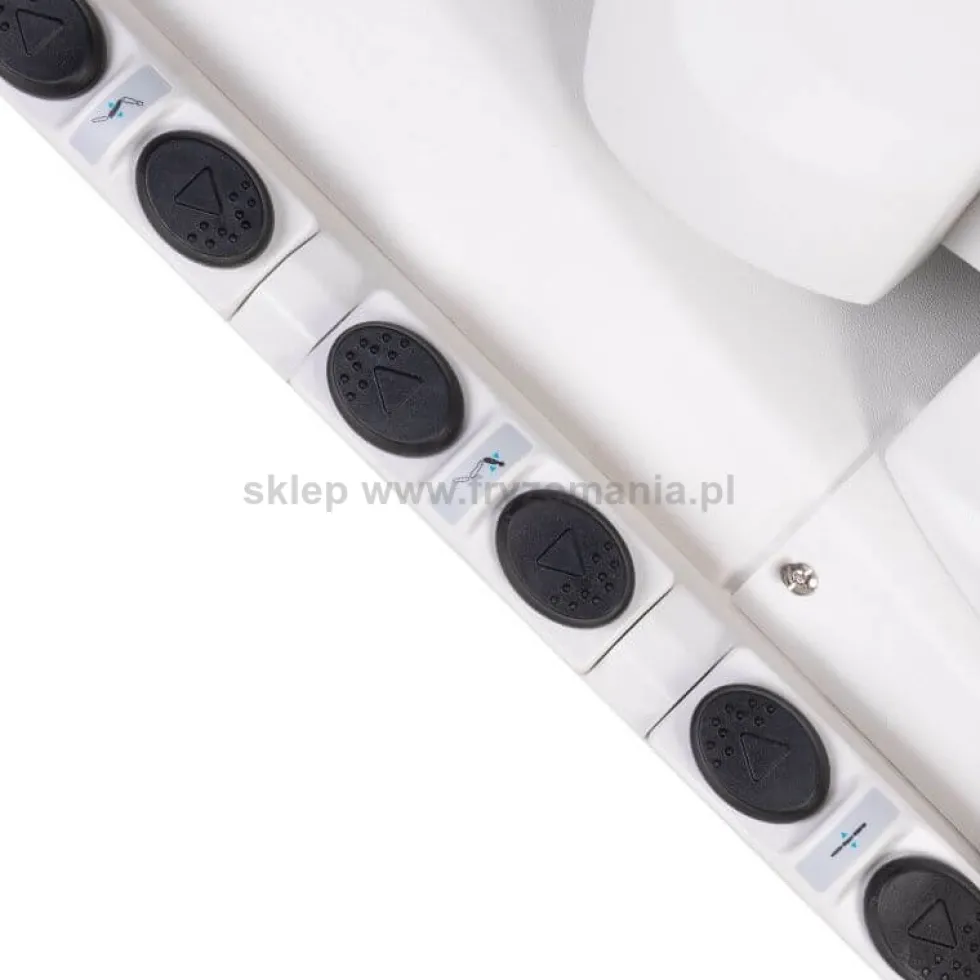 Activ Azzurro Fotel 708B Exclusive, fotel kosmetyczny elektryczny biały, dostępny w 48h