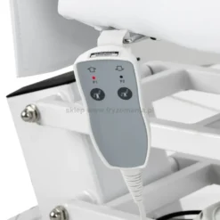 Activ Azzurro 706 Fotel kosmetyczny elektryczny biały, 1 siłownik, dostępny w 48h