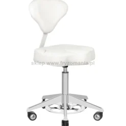 Activ AZZURRO 156F Taboret kosmetyczny biały dostępny w 48h