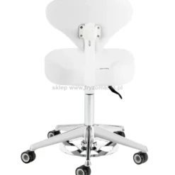 Activ Azzurro 156-F taboret kosmetyczny biały, dostępny w 48h