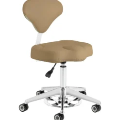 Activ Azzurro 156-F taboret kosmetyczny beżowy, dostępny w 48h
