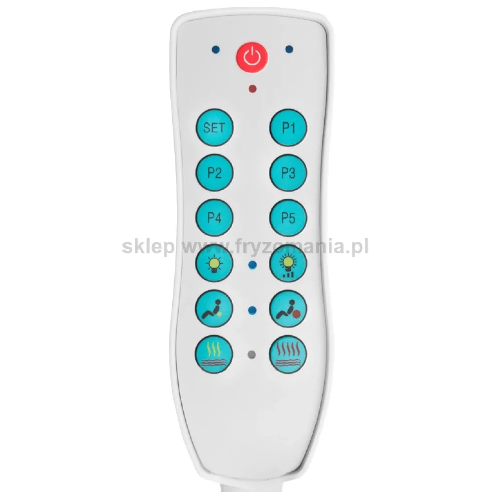 Activ AZZURRO KRYSTAL 370-3 4 silnikowa Leżanka kosmetyczna z podgrzewaniem dostępna w 48h