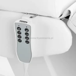 Activ Azzurro Lux Fotel kosmetyczny elektryczny z kołyską, biały, 4 siłowniki, dostępny w 48h