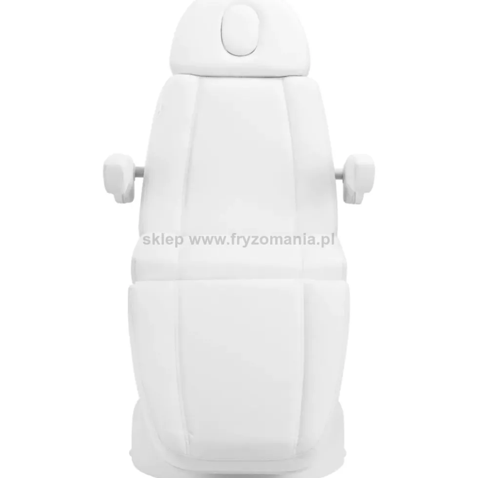 Activ Azzurro Lux Fotel kosmetyczny elektryczny z kołyską, biały, 4 siłowniki, dostępny w 48h