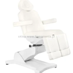 Activ AZZURRO PEDI 869AS Fotel kosmetyczny elektryczny, obrotowy biały dostępny w 48h