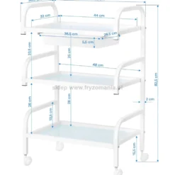 Activ Basic 121 Stolik kosmetyczny biały, dostępny w 48H