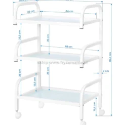 Activ Basic 122 Stolik kosmetyczny biały, dostępny w 48H