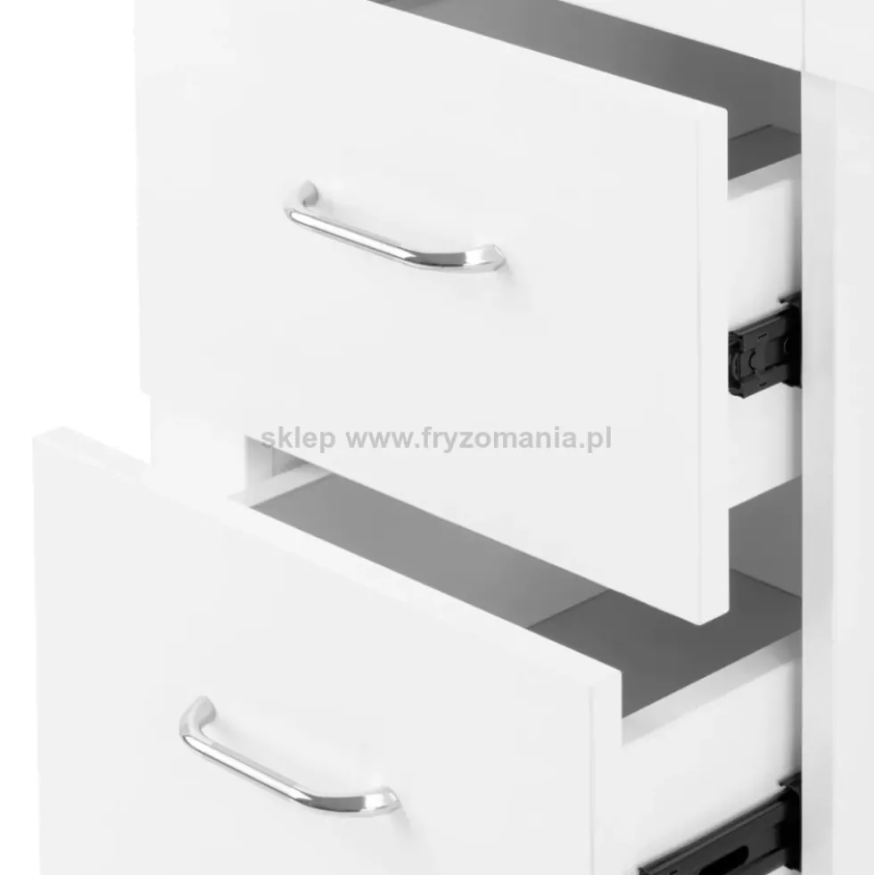 Activ 324 Biurko kosmetyczne z pochłaniaczem białe, dostępne w 48H