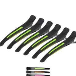 Activ E-13 Neon Mix Klamry fryzjerskie do włosów 11,5cm 6szt. (wysyłane losowo)