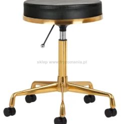 Activ H4 Taboret kosmetyczny, złoto-czarny dostępny w 48h