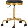 Activ H7 Taboret kosmetyczny, złoto-czarny dostępny w 48h