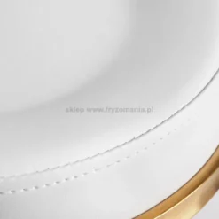 Activ H5 Taboret kosmetyczny, złoto-biały dostępny w 48h