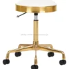 Activ H7 Taboret kosmetyczny, złoto-biały dostępny w 48h
