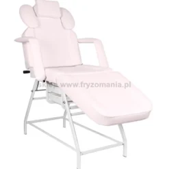 Activ Ivette, fotel zabiegowy do rzęs, różowy dostępny w 48h