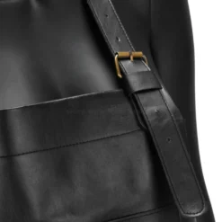Activ K-508 Fartuch barberski czarny eko skóra