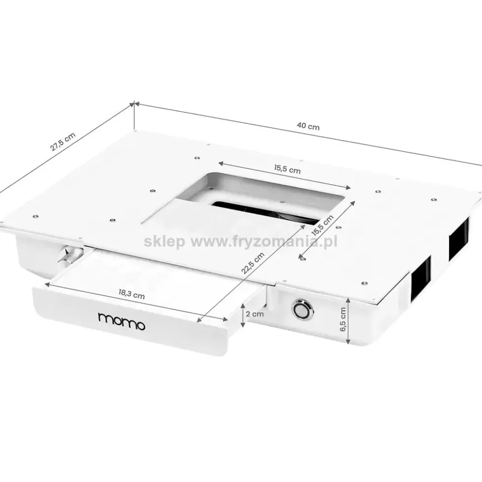 Activ MOMO L01 Biurko kosmetyczne z pochłaniaczem, dostępne w 48H