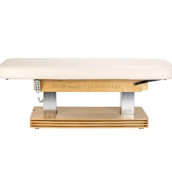 Activ Sillon Comfort Leżanka SPA kosmetyczna, kremowa z jasnobrązową podstawą, dostępna w 48H