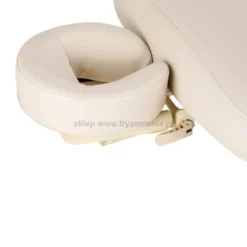 Activ Sillon Comfort Leżanka SPA kosmetyczna, kremowa z jasnobrązową podstawą, dostępna w 48H