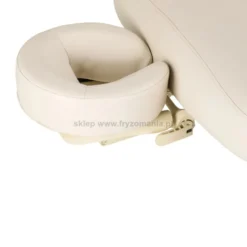 Activ Sillon Comfort Leżanka SPA kosmetyczna, kremowa z czarną podstawą, dostępna w 48H