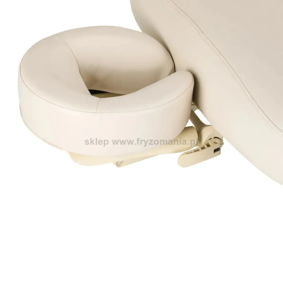 Activ Sillon Comfort Leżanka SPA kosmetyczna, kremowa z czarną podstawą, dostępna w 48H
