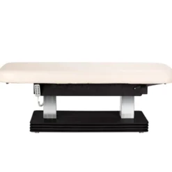 Activ Sillon Comfort Leżanka SPA kosmetyczna, kremowa z czarną podstawą, dostępna w 48H