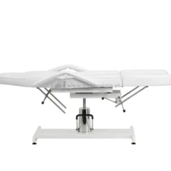 Activ Sillon 210 fotel kosmetyczny hydrauliczny, z kołyską i dzielonym podnóżkiem, biały, dostępny w 48h