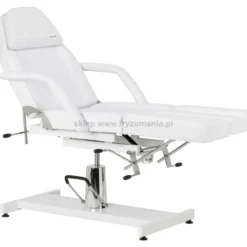 Activ Sillon 210 fotel kosmetyczny hydrauliczny, z kołyską i dzielonym podnóżkiem, biały, dostępny w 48h