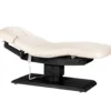 Activ Sillon Relax Leżanka SPA kosmetyczna, kremowa z czarną podstawą, dostępna w 48H