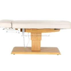 Activ Sillon Relax Leżanka SPA kosmetyczna, kremowa z jasnobrązową podstawą, dostępna w 48H
