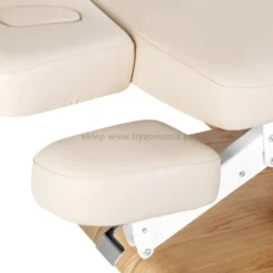 Activ Sillon Relax Leżanka SPA kosmetyczna, kremowa z jasnobrązową podstawą, dostępna w 48H