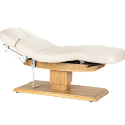 Activ Sillon Relax Leżanka SPA kosmetyczna, kremowa z jasnobrązową podstawą, dostępna w 48H