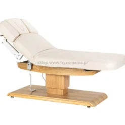 Activ Sillon Relax Leżanka SPA kosmetyczna, kremowa z jasnobrązową podstawą, dostępna w 48H