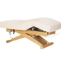 Activ Sillon Siesta Leżanka SPA kosmetyczna, kremowa z jasnobrązową podstawą, dostępna w 48H
