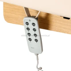Activ Sillon Siesta Leżanka SPA kosmetyczna, kremowa z jasnobrązową podstawą, dostępna w 48H